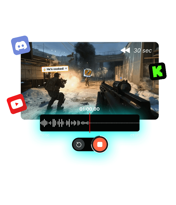 Voicemod Voice Recorder — recording with a changed voice